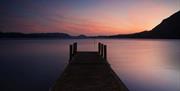 Views over Ullswater from Waternook on Ullswater, Lake District