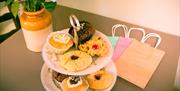 Welcome Cakes at High Greenside Bed and Breakfast in Ravenstonedale, Cumbria