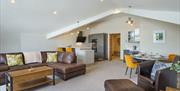 Living Space in an Apartment at Windermere Marina Village in Bowness-on-Windermere, Lake District