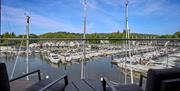 Marina Views from an Apartment at Windermere Marina Village in Bowness-on-Windermere, Lake District