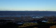 Winter Solway Views from Senhouse Roman Museum in Maryport, Cumbria