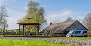 Touring Caravan at Woodclose Caravan Park in Kirkby Lonsdale, Cumbria