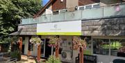 Reception Entrance at Woodclose Caravan Park in Kirkby Lonsdale, Cumbria