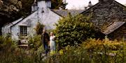 Visitors walking in the gardens at an Exclusive Experience at Wordsworth Grasmere in the Lake District, Cumbria ©Copyright Gareth Gardner 2019