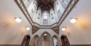 Beautiful Gothic Revival architecture at Wray Castle, Low Wray, Ambleside, Lake District