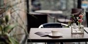 Outdoor Seating at Zeffirellis Daytime Restaurant in Ambleside, Lake District