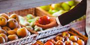 Fresh fruit from Cranstons Food Hall in Cumbria
