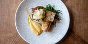 Food from The Black Swan Restaurant in Ravenstonedale, Cumbria