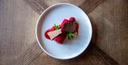Food from The Black Swan Restaurant in Ravenstonedale, Cumbria