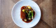 Food from The Black Swan Restaurant in Ravenstonedale, Cumbria