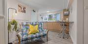 Kitchen and dining area in a unit at Windermere Stays in the Lake District, Cumbria