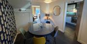 Dining Area at Jasmine Cottage in Kirkby Lonsdale, Cumbria
