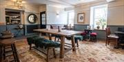 Bar Seating area at The Kings Arms, Temple Sowerby