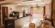 The Ticket Office and Waiting Room at Bassenthwaite Lake Station & Carriage Cafe in Bassenthwaite Lake, Lake District