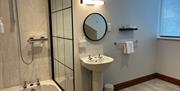 Ensuite bathroom at The Kings Arms, Temple Sowerby