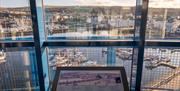 Viewing Gallery Views at The Beacon Museum in Whitehaven, Cumbria