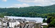 Views from The Angel Inn in Bowness-on-Windermere, Lake District