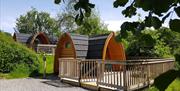 Castle Pods at Castlerigg Hall Caravan & Camping Park in Keswick, Lake District