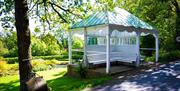 The grounds at The Cumbria Grand Hotel in Grange-over-Sands