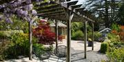 Patio and gardens at Maple Cottage from Classic Cottages in the Lake District, Cumbria
