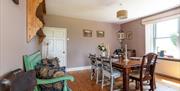Dining area in The Haven from Classic Cottages in the Lake District, Cumbria