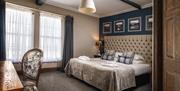King suite at the Red Dragon Inn in Kirkby Lonsdale, Cumbria