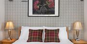 Double bedroom at Rigg Barn at Fornside Farm Cottages in St Johns-in-the-Vale, Lake District © Jo Crompton Photography