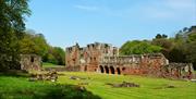 Ruins of Furness Abbey in Barrow-in-Furness, Cumbria
