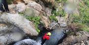 Ghyll Scrambing at Newlands Adventure Centre