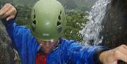 Ghyll Scrambling with Adventure Vertical in Cumbria