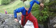 Ghyll Scrambling with Adventure Vertical in Cumbria