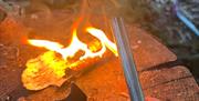 Firestarting materials at the The Flame experience with Green Man Survival in the Lake District, Cumbria