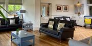 Living room at Howgills House in Sedbergh, Cumbria