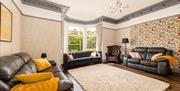 Living area in The Tall House, Keswick in the Lake District, Cumbria