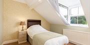 Single bedroom in The Tall House, Keswick in the Lake District, Cumbria