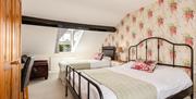 Family bedroom in The Tall House, Keswick in the Lake District, Cumbria