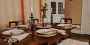 Dining Room at The Pheasant Lodge near Grange-over-Sands, Cumbria