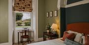 Double bedroom at The Pheasant Lodge near Grange-over-Sands, Cumbria