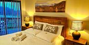Bedroom at Castlerigg Hall Glamping