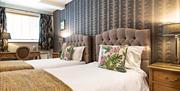 Twin bedroom at Heather Glen Country House in Ainstable, Cumbria © Al Topping 2024