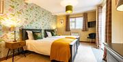 Twin bedroom at Heather Glen Country House in Ainstable, Cumbria © Al Topping 2024