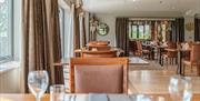 Restaurant seating at Heather Glen Country House in Ainstable, Cumbria © Al Topping