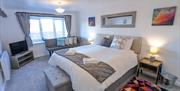Double bedroom at The Coach House at Brackenthwaite Farm near Arnside