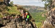 Visitors on an Adventure with LD Adventures in the Lake District, Cumbria