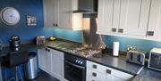 Kitchen at Jasmine Cottage in Kirkby Lonsdale, Cumbria