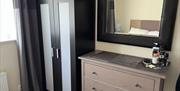 Double bedroom wardrobes in Self Catering Cottage in Cockermouth, Cumbria