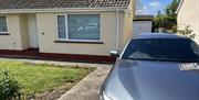 Exterior and off-road parking in Self Catering Cottage in Cockermouth, Cumbria