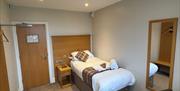 Single room at the King Alfred Hotel in Barrow-in-Furness, Cumbria