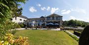 Garden at The Lake District Castle Inn Hotel and Spa