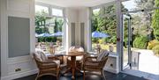 Seating area at The Lake District Castle Inn Hotel and Spa